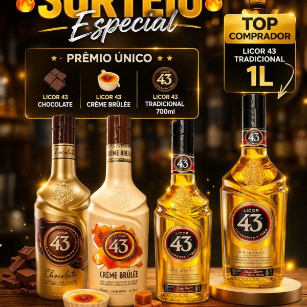 🔥 SORTEIO ESPECIAL – IMPERDÍVEL 🔥